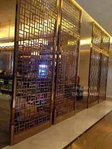 不銹鋼中式屏風(fēng)隔斷效果圖 尚垚不銹鋼中式屏風(fēng)隔斷最新